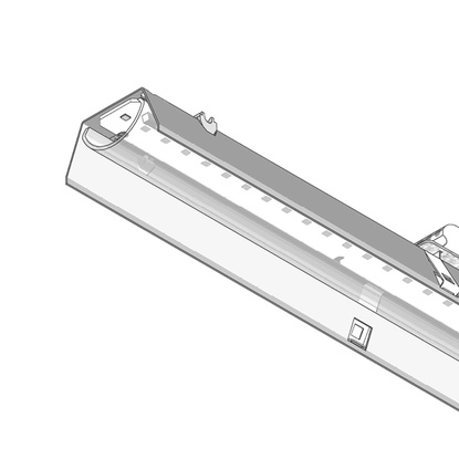 Lichtkanal 070 | Inserto modulo UGR | LED #1